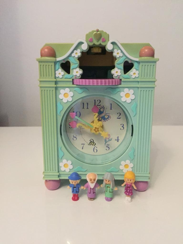 polly pocket clock